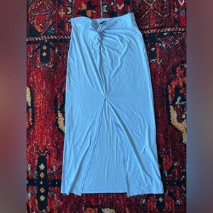 * NEW * Forever 21 Powder Blue Skirt Size L
